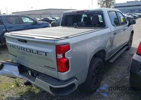 2022 Chevrolet Silverado 1500 2Wd Short Bed Custom from USA, damaged, VIN 1GCPABEK3NZ531858